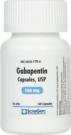 Gabapentin - Bottle of #100
