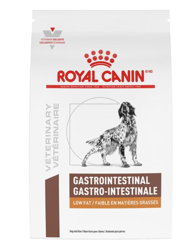 Royal Canin Canine Gastrointestinal Low Fat Canned and Dry
