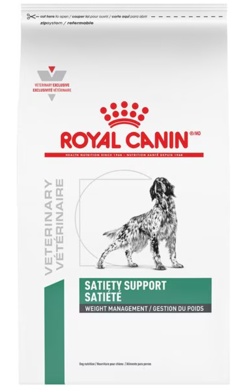 Royal Canin Canine Satiety Support Weight Management Dry and Canned