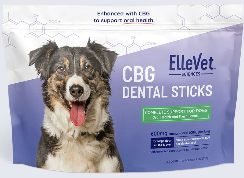 ElleVet CBG Dental Sticks