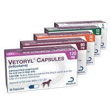 Vetoryl (Trilostane) capsules - 30 count, various strengths