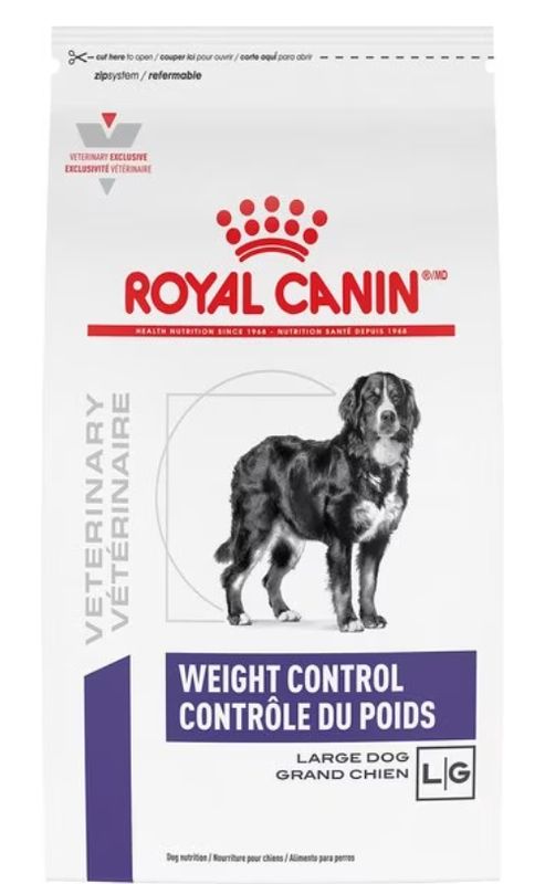 Royal Canin Canine Weight Control Large and Medium Dog Dry and Canned