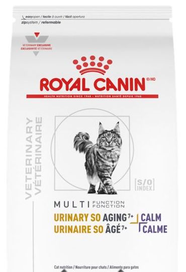 Royal Canin Feline Urinary SO™ Aging 7+ + Calm Dry and Canned