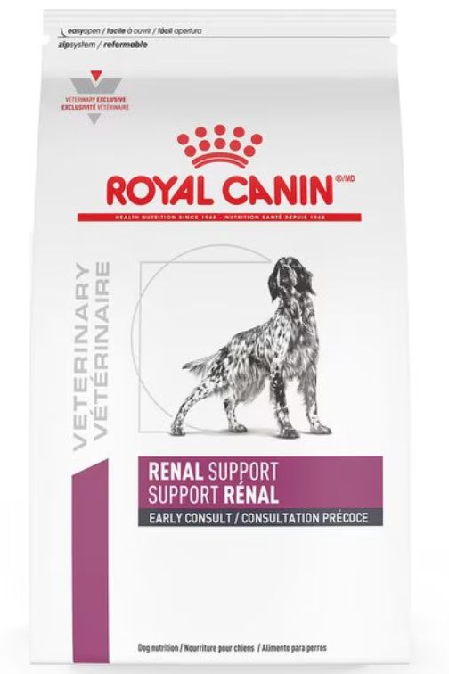 Royal Canin Canine Renal Support Early Consult Dry and Canned