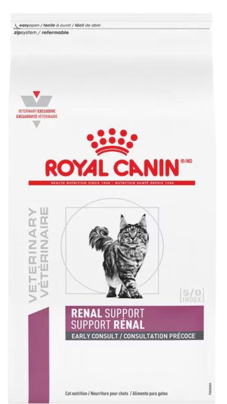 Royal Canin Feline Renal Support Early Consult Dry and Canned