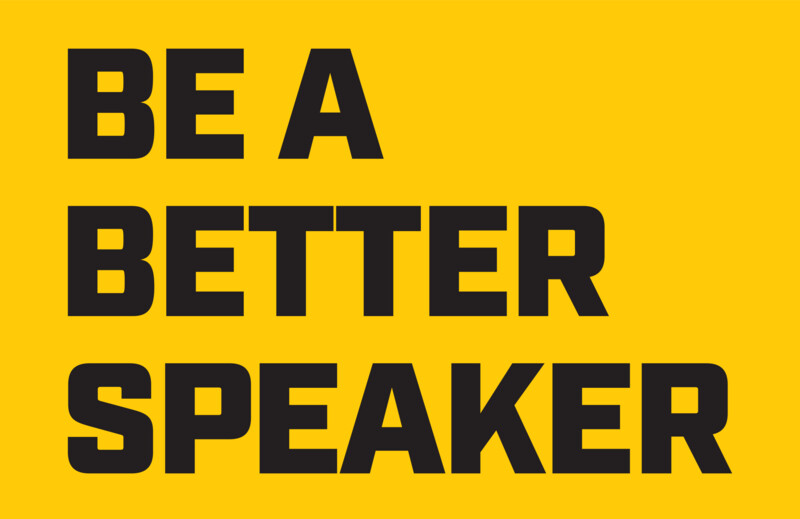 Bradcamp: Be A Better Speaker 10 week programme
