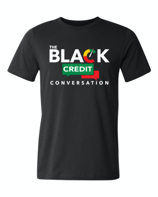 Adult The Black Credit Conversation Tee