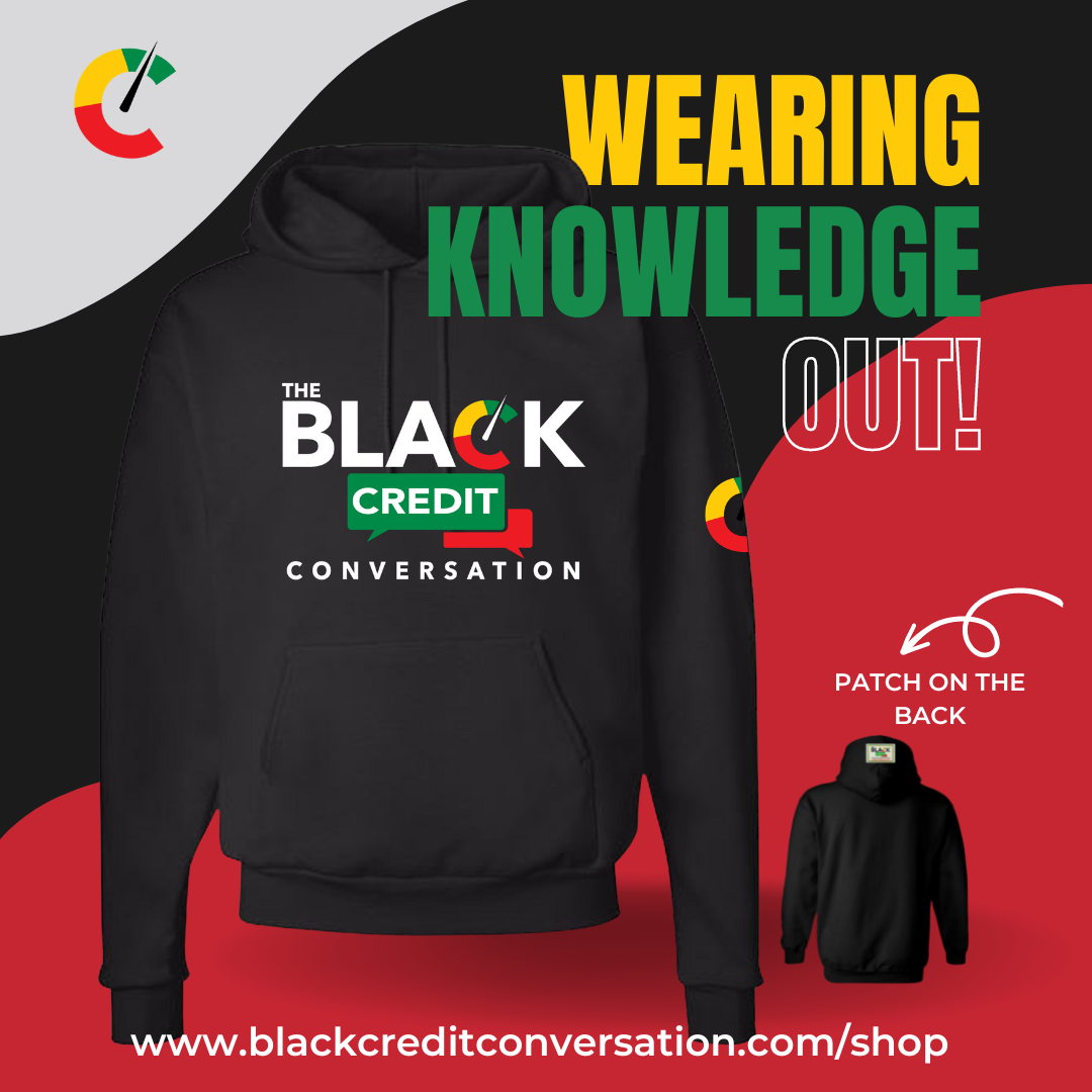Adult The Black Credit Conversation Hoodie