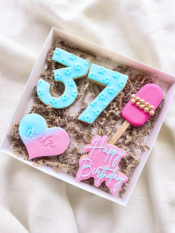 Number Cookies + Magnum klein