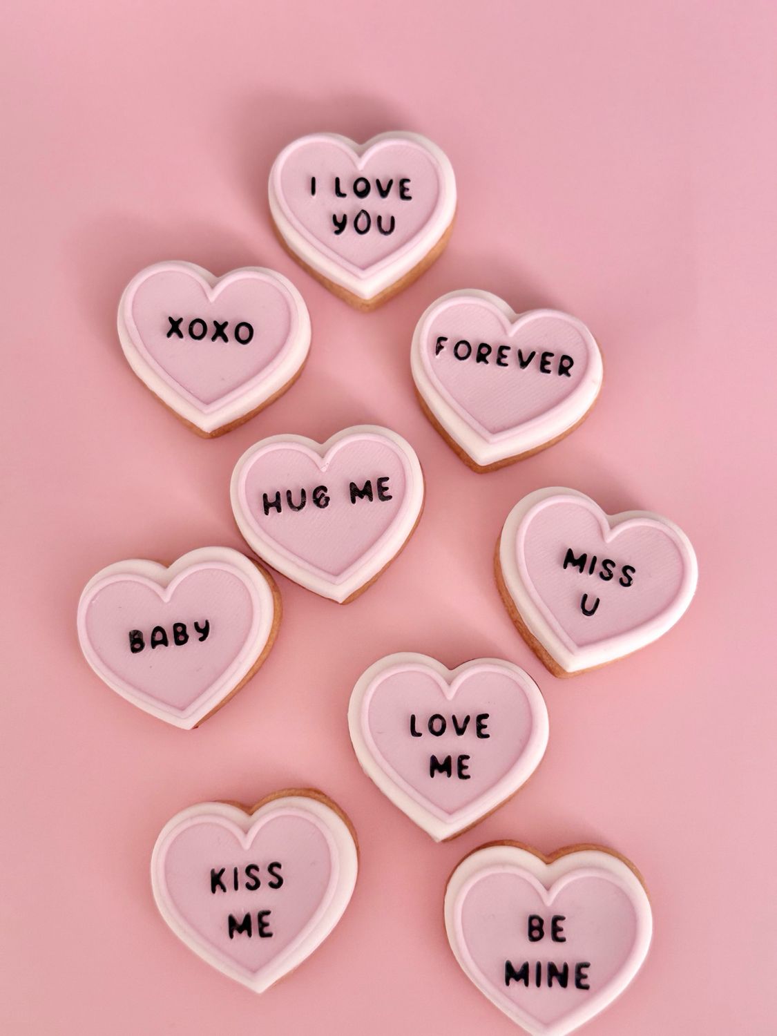 Candy hearts cute 