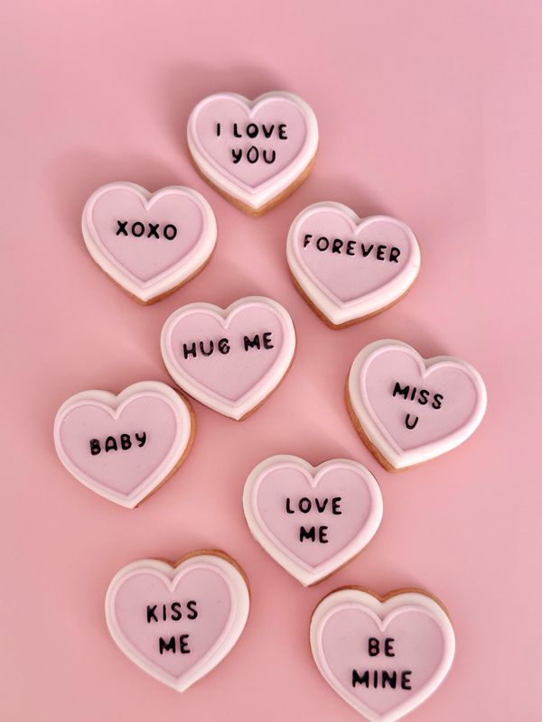 Candy hearts cute 