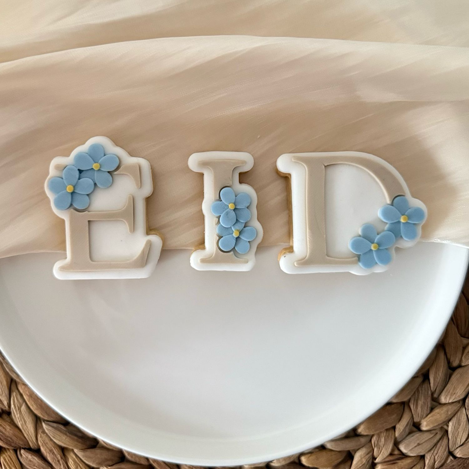 Eid Kekse Blumen 
