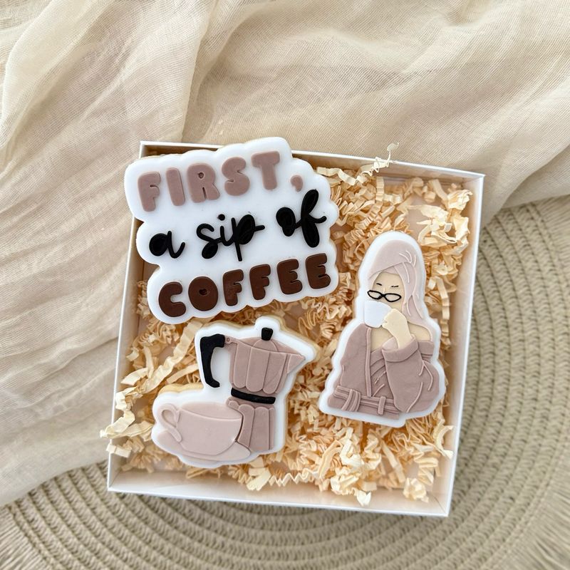 First a sip of coffee 1