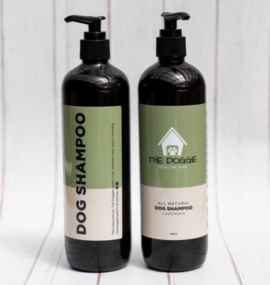 Natural non toxic dog shampoo 500ml