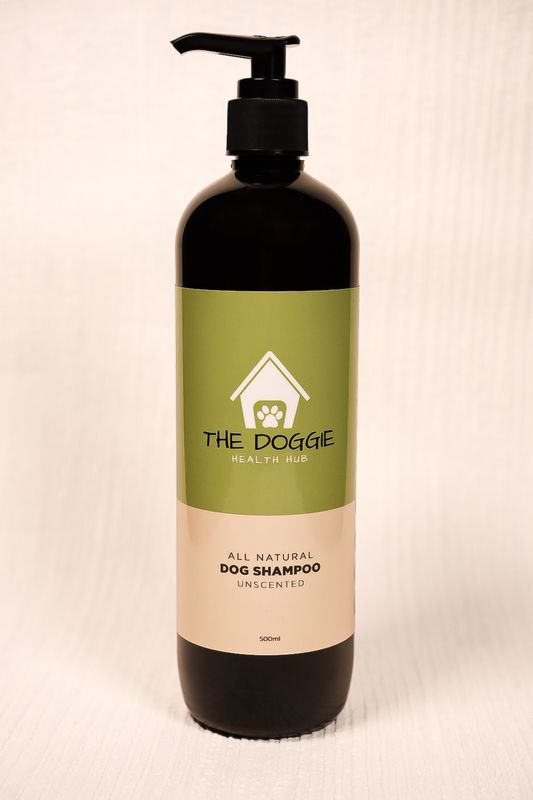 Natural non toxic dog shampoo 500ml