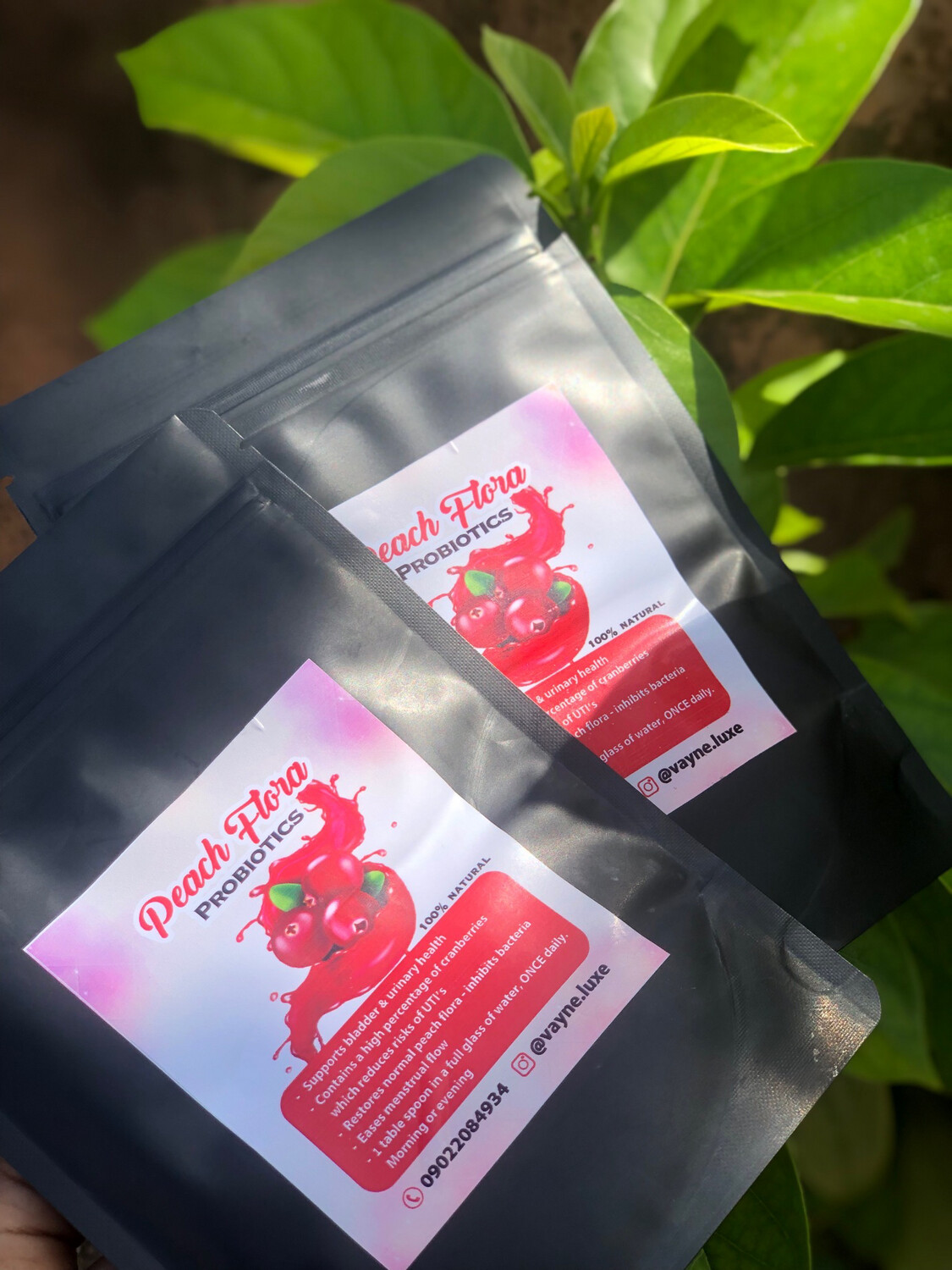 Peach Flora Probiotic Formula