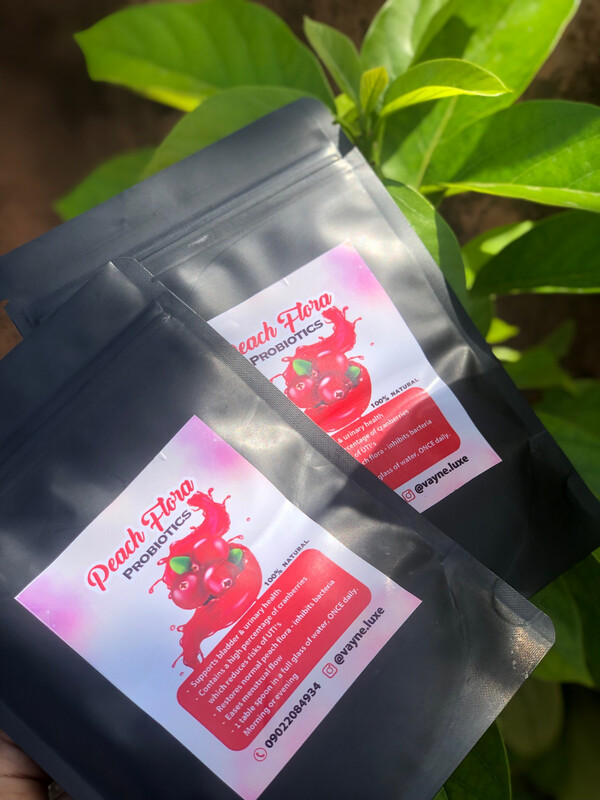 Peach Flora Probiotic Formula