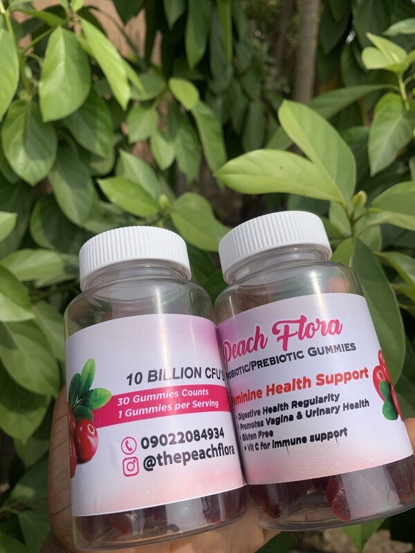 Peach Flora Restore Gummies