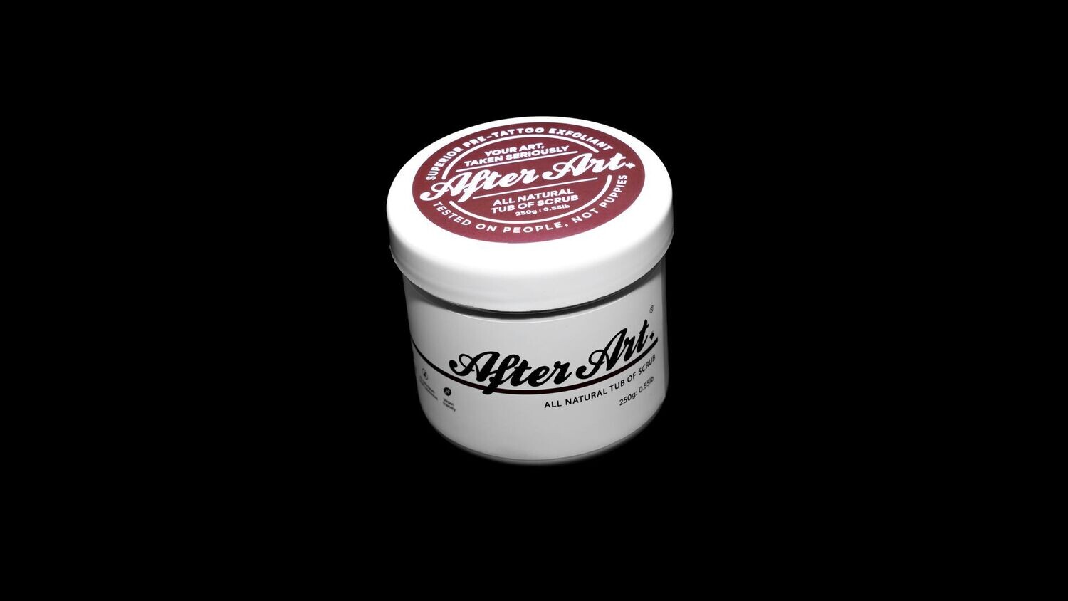 Tub of Scrub - Pre Tattoo Exfoliant - 250g Tub of Scrub - Pre Tattoo Exfoliant - 250g