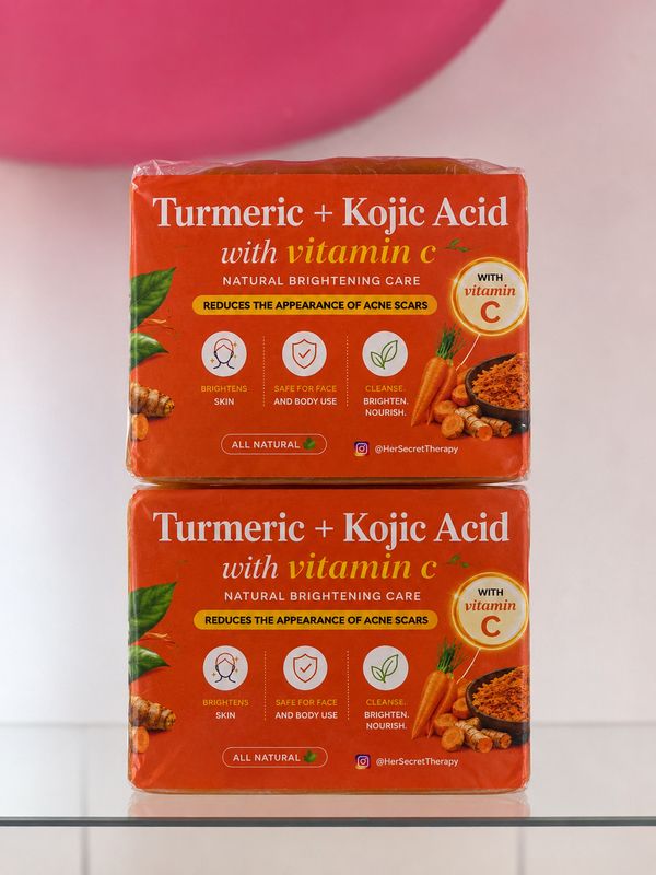 Tumeric and kojic soap