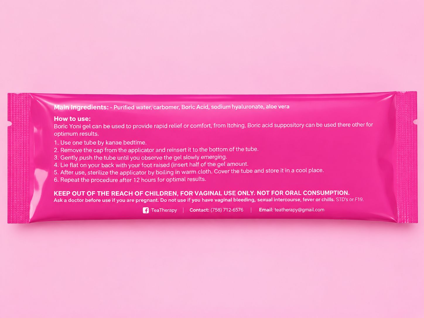 Boric Acid Gel Boric Acid Gel