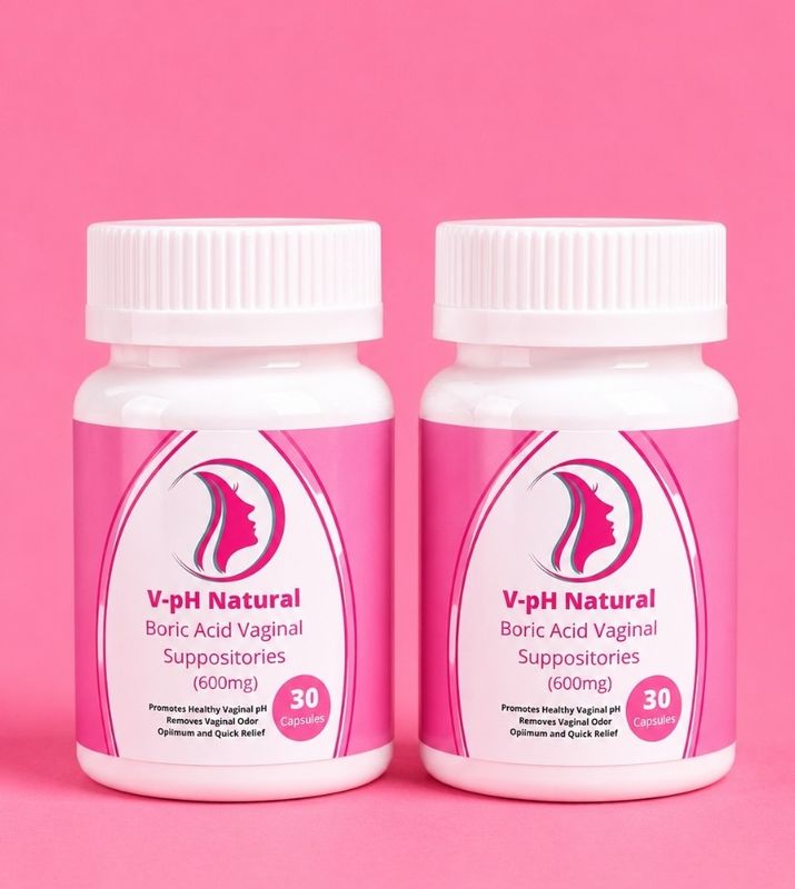 Boric Acid Capsules (30 Count)