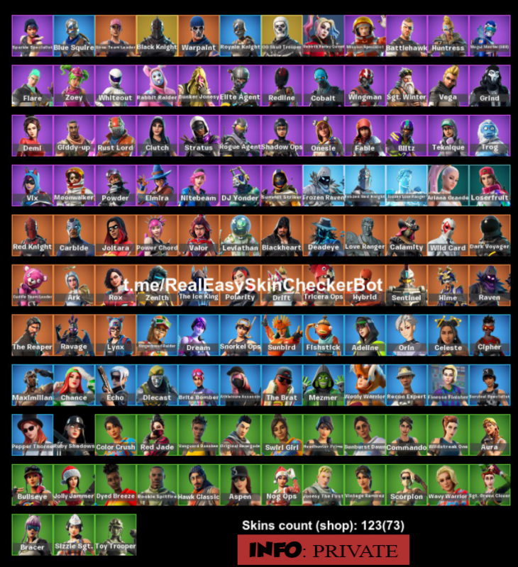 OG SKULL TROOPER AND S2 BATTLEPASS (SEMI STACKED)