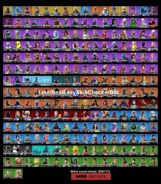 [FA] RENEGADE RAIDER + OG GHOUL + OG SKULL + BK + EON + TWITCH PRIME #1 &amp; MORE!