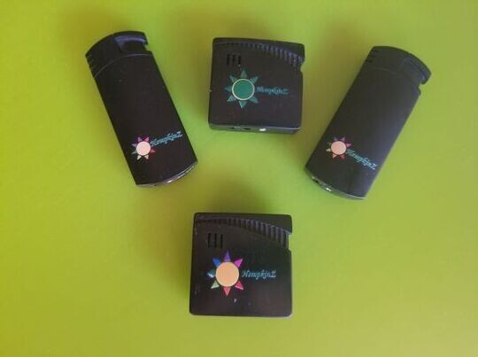 HempkinZ Table Lighter Ashtray  - Extra Lighter