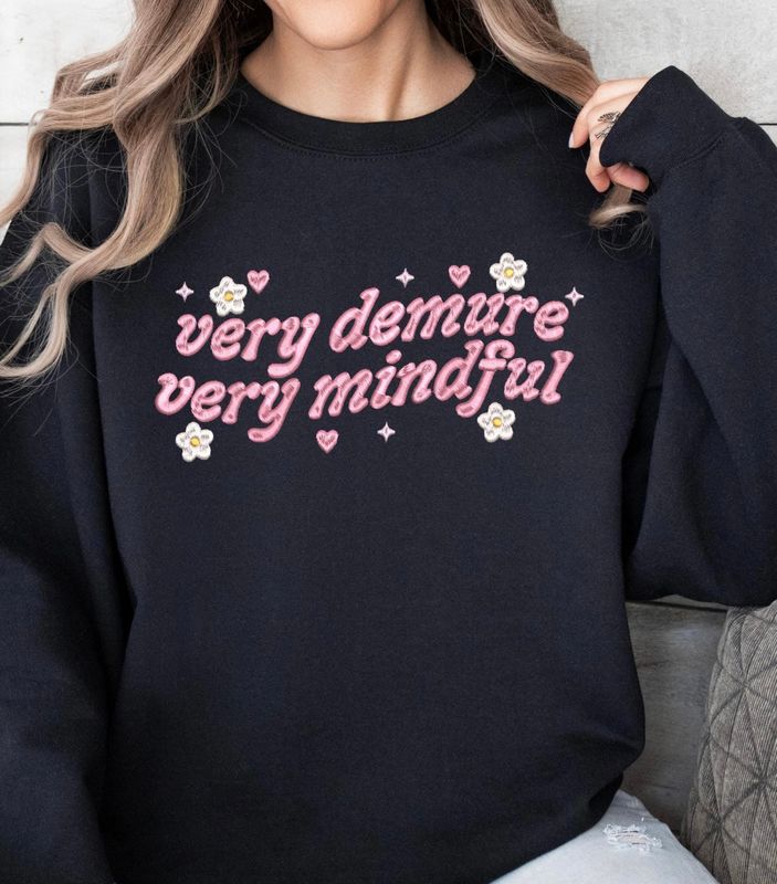 Very demure