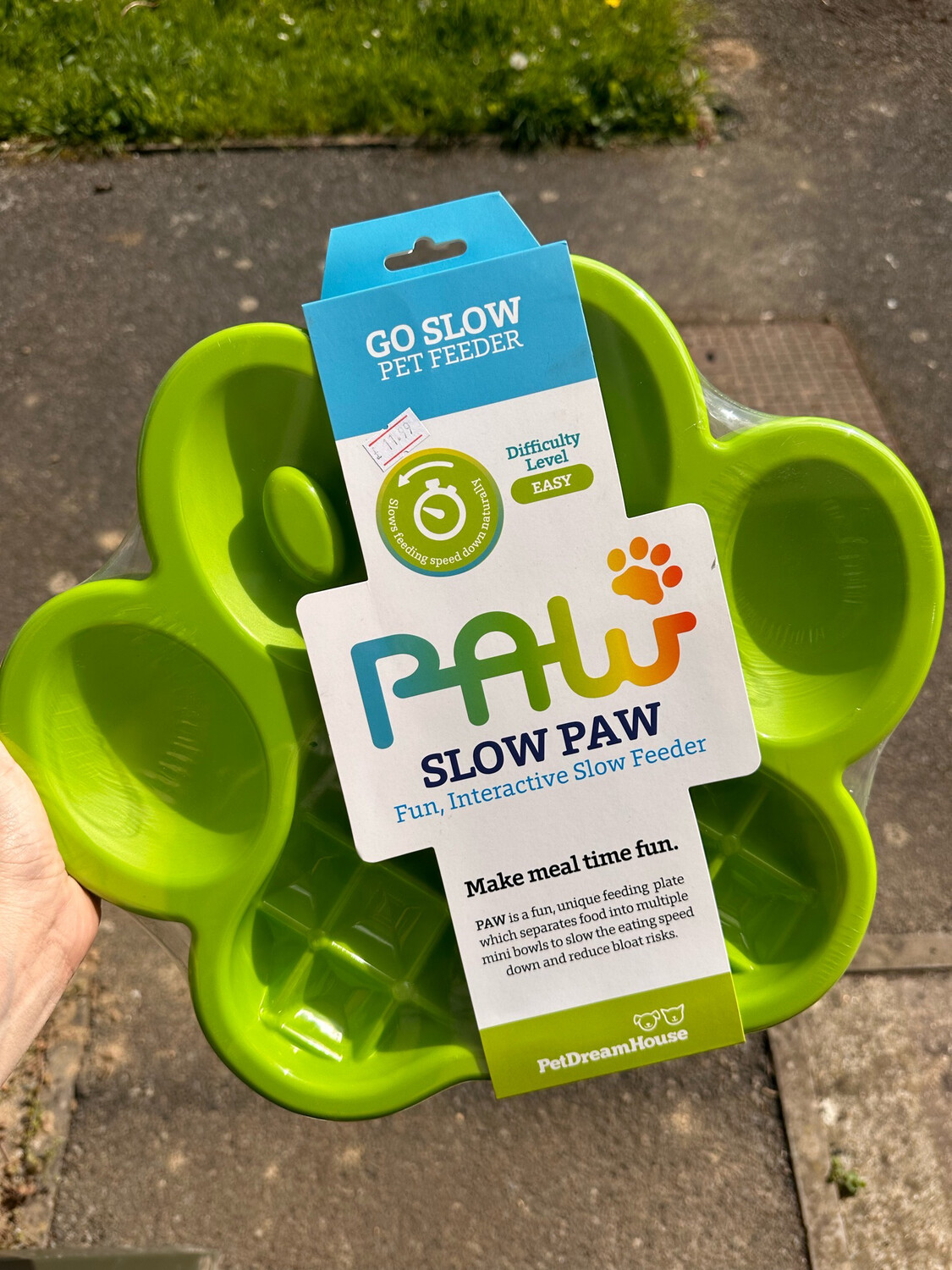 PAW 2 in 1 Slow Paw & Pad (Green, Easy)