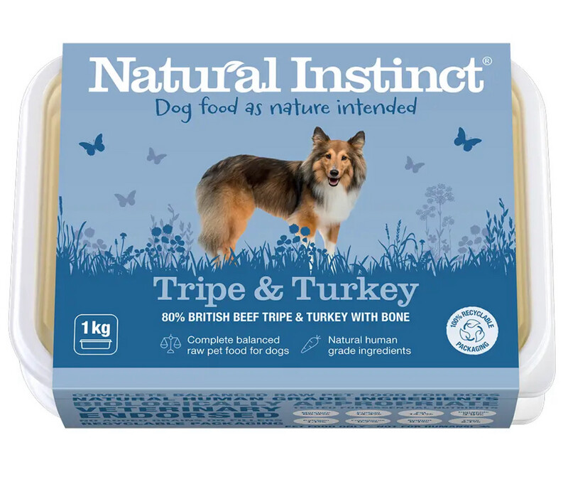 Natural Instinct Tripe/Turkey 1kg