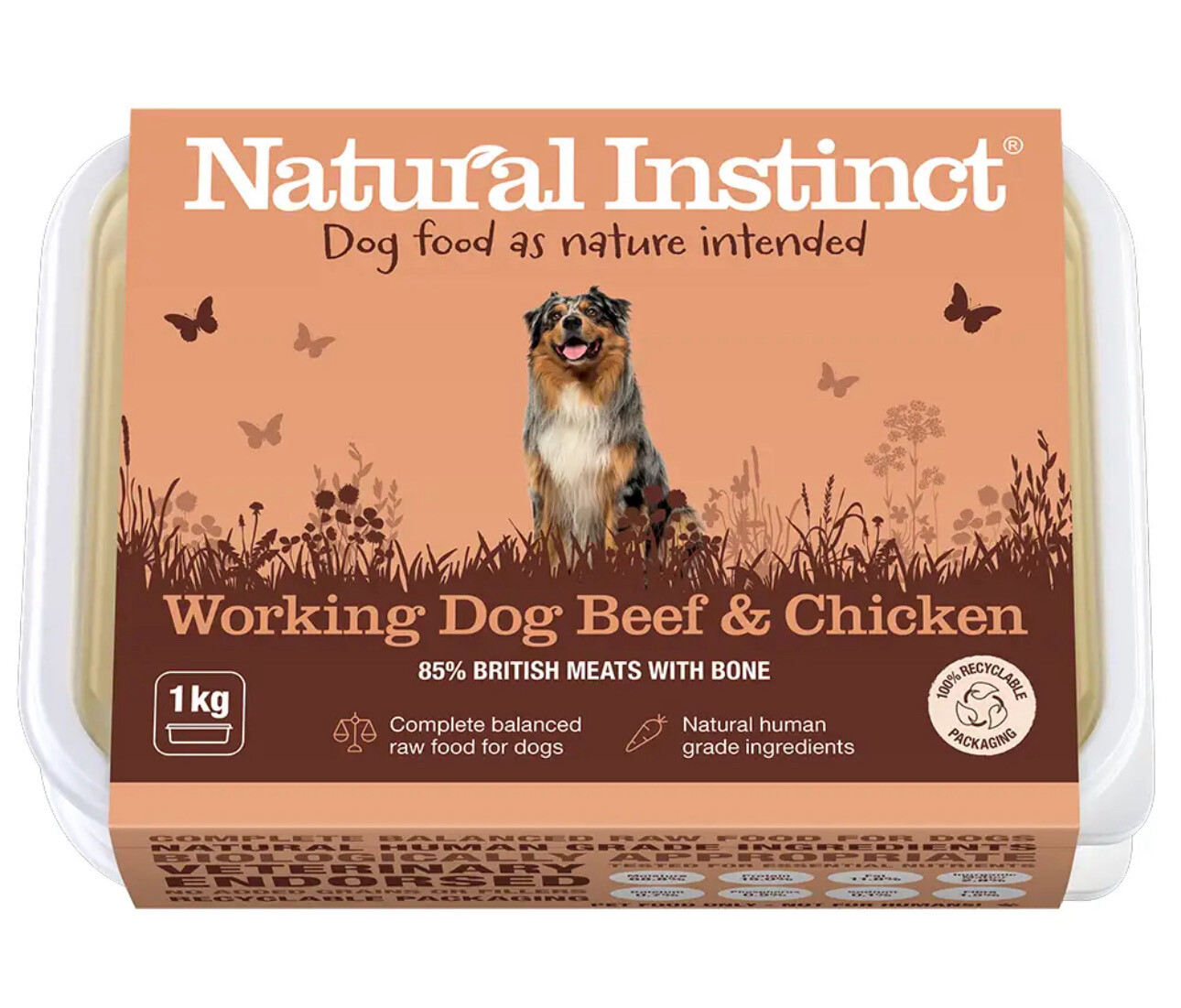 Natural Instinct WD Beef/Chicken 1kg