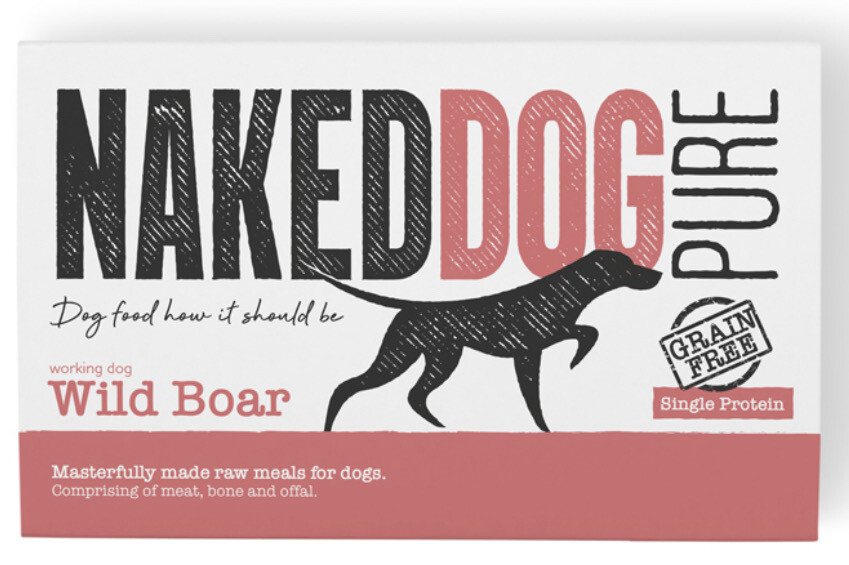 Naked Dog Pure Wild Boar 2 x 500g