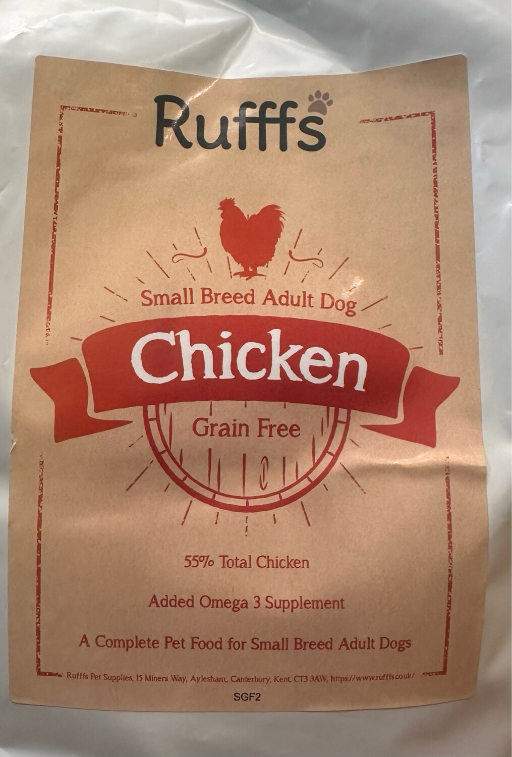 Rufffs Small Breed Chicken 2kg