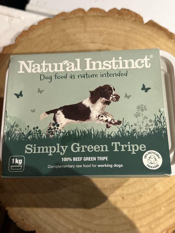 Natural Instinct Green Tripe 1kg