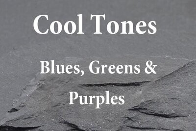 Cool Tones - Blues, Greens, & Purples