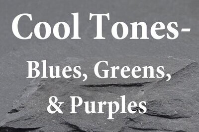 Cool Tones - Blues, Greens, & Purples