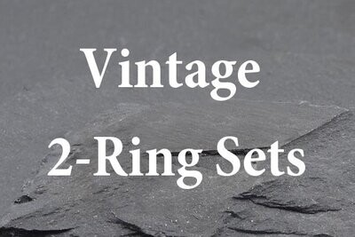 Vintage 2-Ring Sets