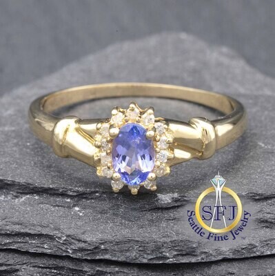Ring, Solid 14k Yellow Gold