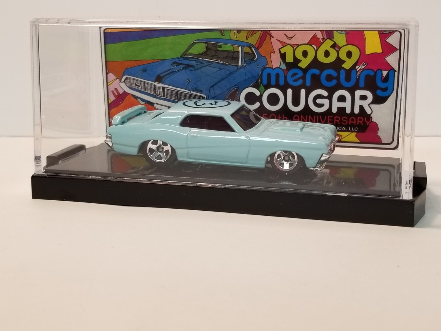 1969 50th Anniversary Collectible Diecast Cougar (Light Blue)
