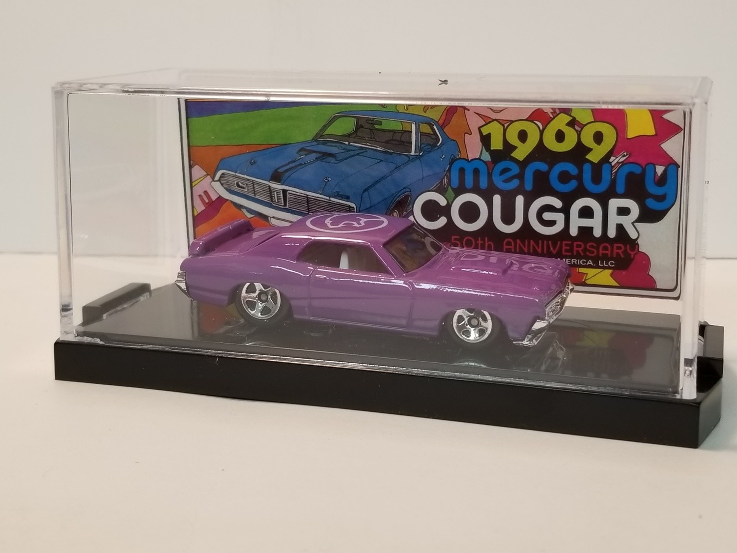 1969 50th Anniversary Collectible Die Cast Cougar (Purple)
