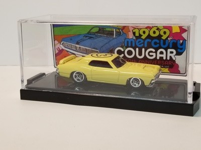1969 50th Anniversary Collectible Die Cast Cougar (Yellow)