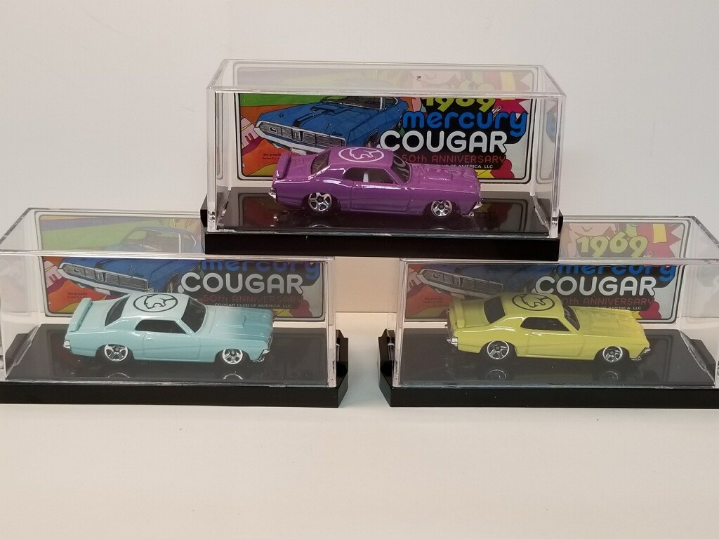 1969 50th Anniversary Collectible Die Cast Cougar (Full Set)