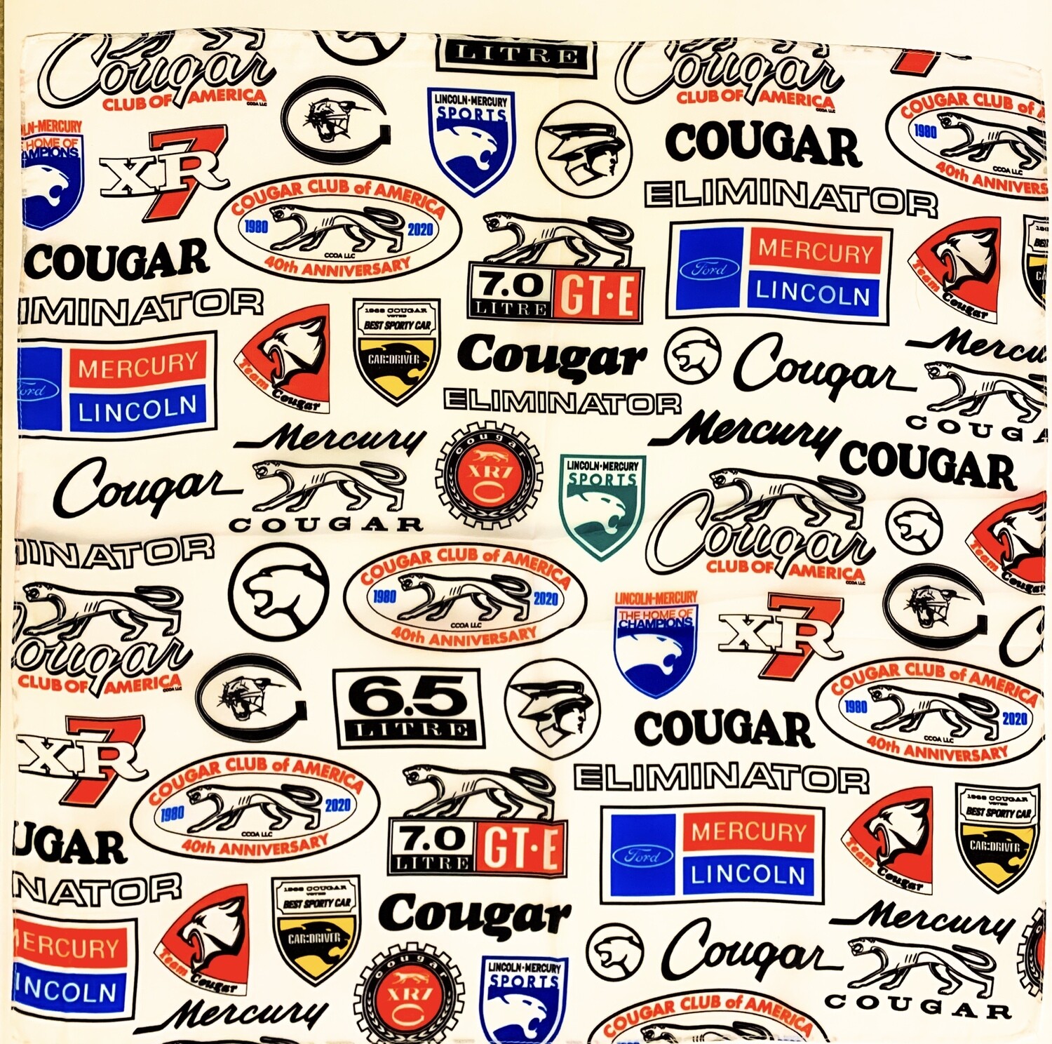 CCOA 40th Anniversary Cougar Bandana