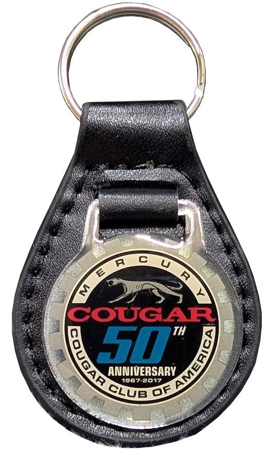 CCOA Mercury Cougar 50th Anniversary Keychain