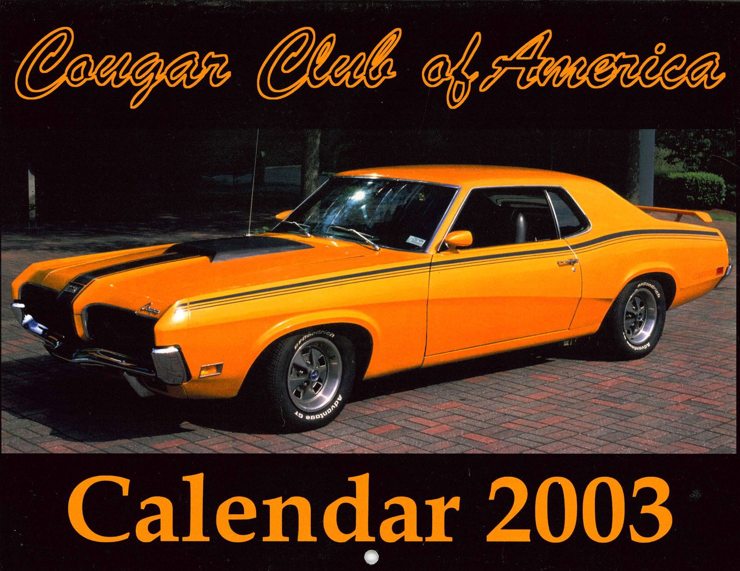 2003 Cougar Club of America Calendar