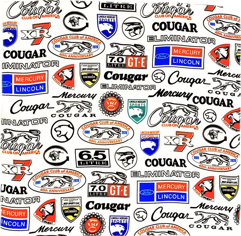CCOA 40th Anniversary Cougar Bandana