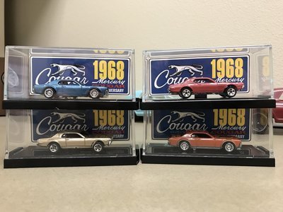 1968 50th Anniversary Collectible Die Cast Cougar (Full Set)