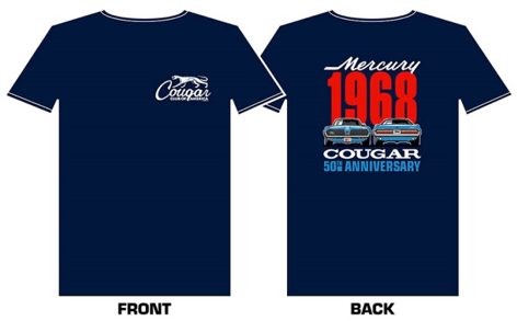 1968 Cougar 50th Anniversary Shirt